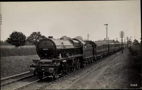 Foto Ak Britische Eisenbahn, T 1730, WC55 D63, 6111