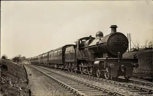 Foto Ak Britische Eisenbahn Elstree Hertfordshire, T1262