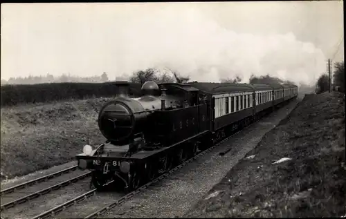 Foto Ak Britische Eisenbahn, B8 1086, 81