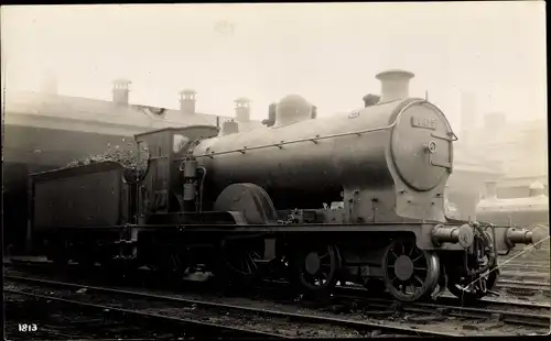 Foto Ak Polmadie Glasgow Schottland, Britische Eisenbahn, Dampflokomotive 14477
