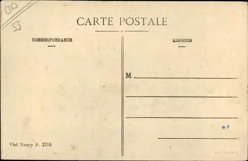 Ak Bouconville Meuse, L'Eglise bombardee