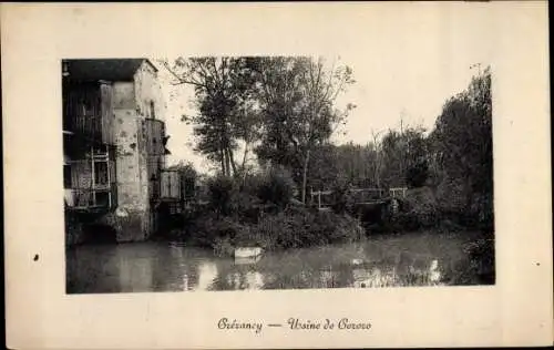 Ak Crezancy Aisne, Usine de Cororo