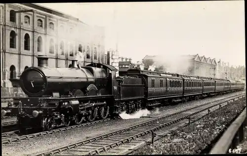 Foto Ak Britische Eisenbahn, 4007, Rising Star