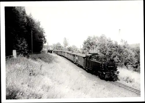 Foto Ak Deutsche Eisenbahn, Dampflok, Oybin, 1972