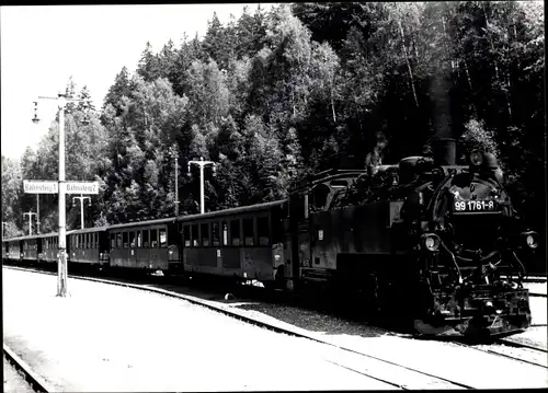 Foto Ak Deutsche Eisenbahn, Dampflok, Tender 99 1761, 1971