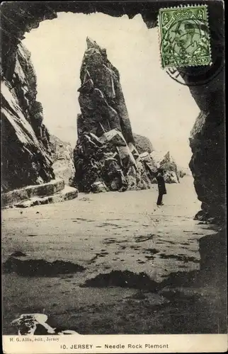 Ak Kanalinsel Jersey, Plemont, The Needle Rock