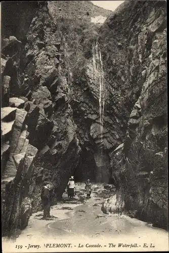 Ak Kanalinsel Jersey, Plemont, La Cascade, The Waterfall