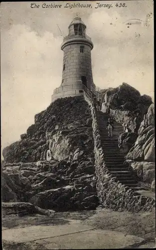 Ak Kanalinsel Jersey, La Corbiere Lighthouse