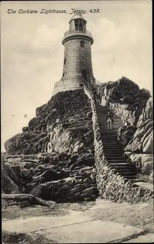 Ak Kanalinsel Jersey, The Corbiere Lighthouse