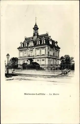 Ak Maisons Laffitte Yvelines, Mairie