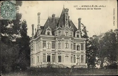 Ak Avrille Maine-et-Loire, Chateau de La Garde