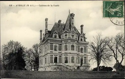 Ak Avrille Maine-et-Loire, Chateau de La Garde