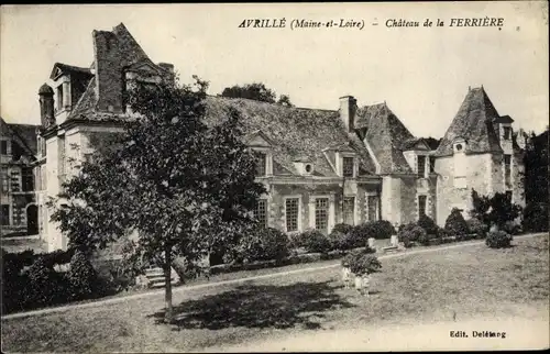 Ak Avrille Maine-et-Loire, Chateau de la Ferriere