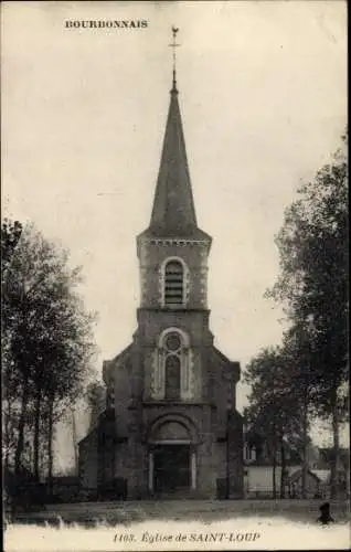 Ak Saint Loup Allier, L'Eglise