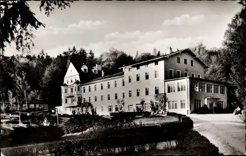 Ak Markt Wartenburg, Sanatorium, Hauptbau, Gesamtansicht