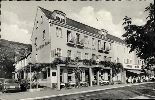 Ak Kamp Bornhofen Rheinland Pfalz, Hotel Deutsches Haus, Bes. Karl Kimmel