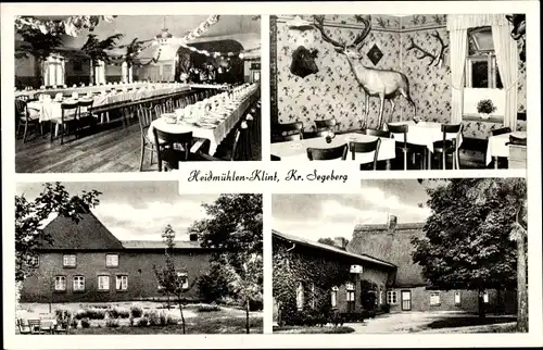 Ak Klint Heidmühlen, Gasthaus Hans Pohlmann