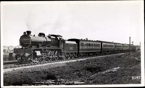 Foto Ak Britische Eisenbahn, 1902