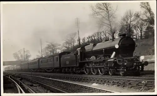 Foto Ak Britische Eisenbahn, 77A