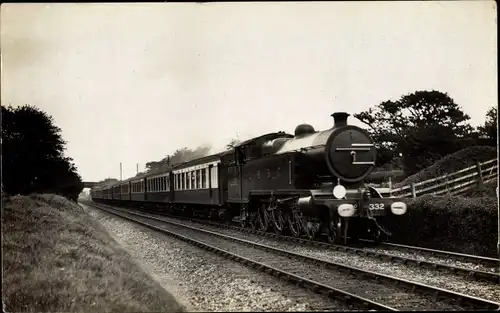 Foto Ak Britische Eisenbahn, LBSC 332