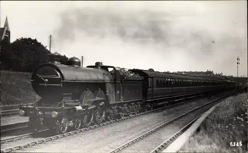 Foto Ak Britische Eisenbahn, Ivatt 442 No. 301, New Barnet