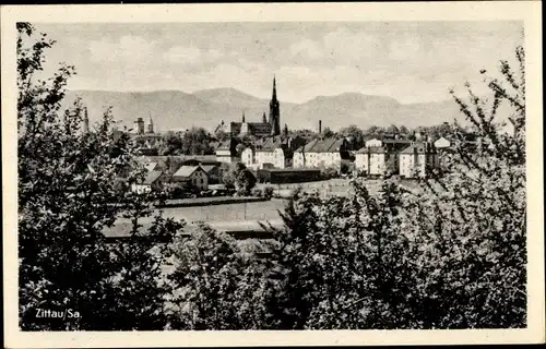 Ak Zittau in Sachsen, Panorama