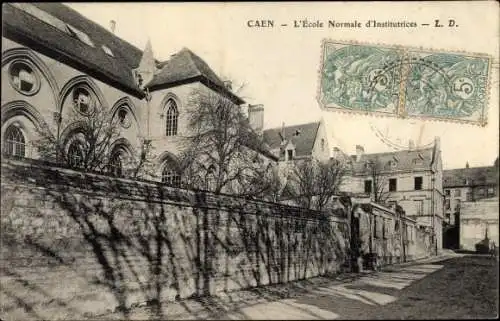 Ak Caen Calvados, L'Ecole Normale d'Institutrices
