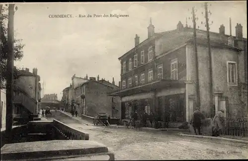 Ak Commercy Lothringen Meuse, Rue du Pont des Religieuses