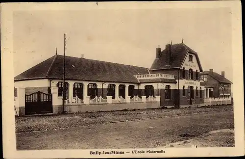 Ak Bully les Mines Pas de Calais, L'Ecole Maternelle