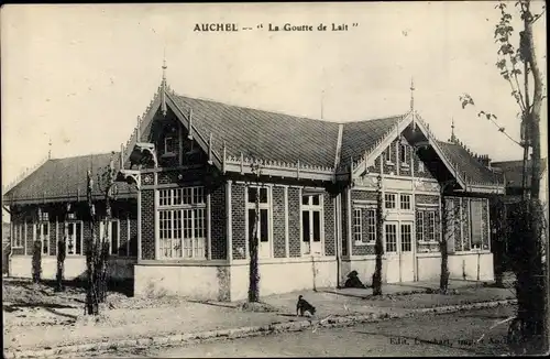 Ak Auchel Pas de Calais, La Goutte de Lait