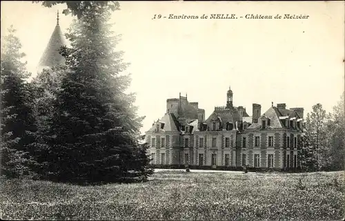 Ak Melle Deux Sèvres, Chateau de Melzear