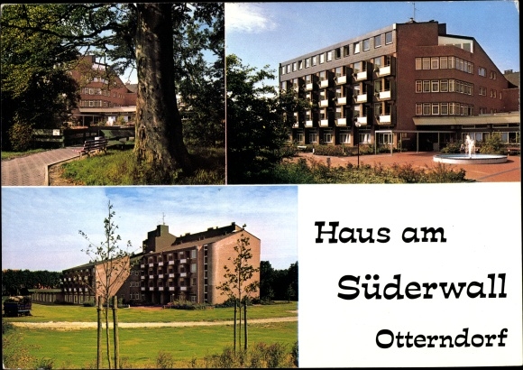 Ak Otterndorf in Niedersachsen, Haus am Süderwall, Alten u