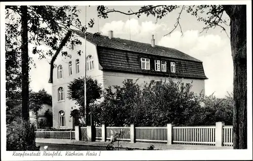 Ak Reinfeld in Schleswig Holstein, Seitenblick auf das Kurheim Haus I