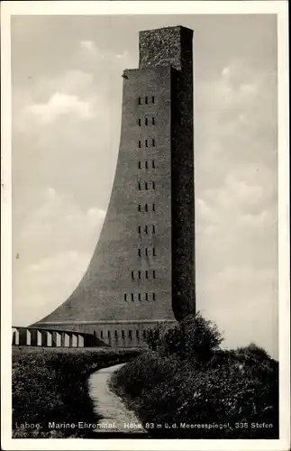 Ak Laboe in Schleswig Holstein, Marine Ehrenmal, Gesamtansicht