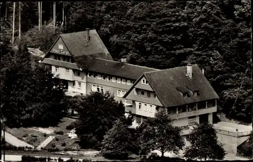 Ak Wildberg im Schwarzwald, Haus Saron, Panorama