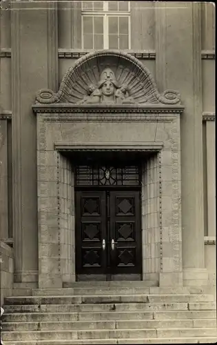 Foto Ak Gebäudeportal, Eingang