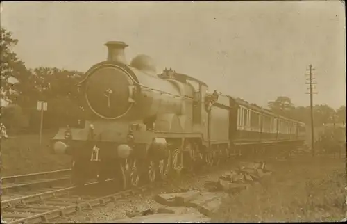 Ak Britische Eisenbahn, Dampflokomotive, down Sheffield at Northwood GCR