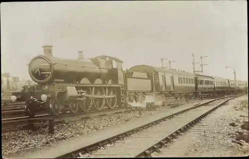 Ak Britische Eisenbahn, Dampflokomotive 2902, GWR