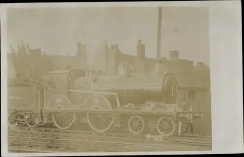 Ak Britische Eisenbahn, Dampflokomotive 1037, Great Central Railway
