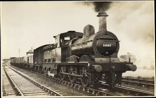 Ak Britische Eisenbahn, Dampflokomotive 3067, LMS
