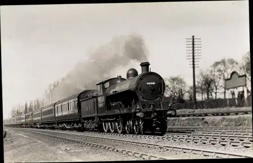 Ak Britische Eisenbahn, Dampflokomotive 5635, LMS