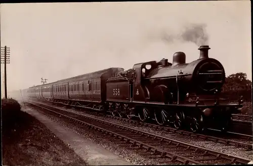Ak Britische Eisenbahn, Dampflokomotive 558, NR