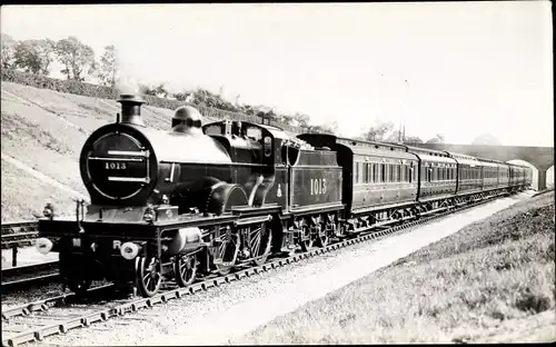 Ak Britische Eisenbahn, Dampflokomotive 1013, MR
