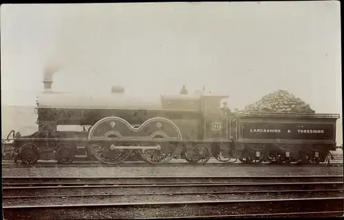 Ak Britische Eisenbahn, Dampflokomotive 1419, Lancashire & Yorkshire