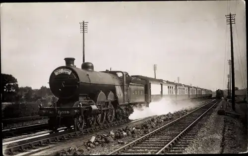 Ak Britische Eisenbahn, Dampflokomotive 3284, LNER, West Riding Pullman