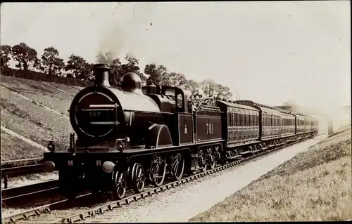 Ak Britische Eisenbahn, Dampflokomotive 761, Midland Railway