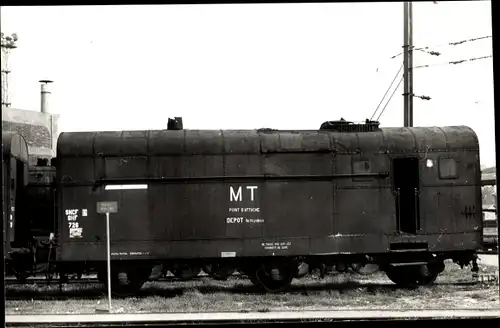 Ak Französischer Eisenbahnwaggon, MT, Depot Mohlhouse