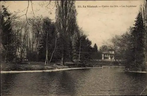 Ak Le Vésinet Yvelines, Casino des Ibis, Lac Supérieur