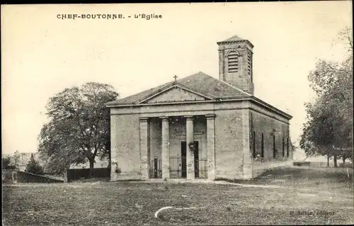 Ak Chef Boutonne Deux Sèvres L'Eglise