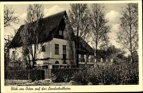 Ak Neunkirchen Vluyn, Staatsforst Rheurdt Littard, Landschulheim Littard